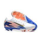 Chuteira de Campo NIKE Air Zoom Mercurial Vapor 16 Elite FG Branco/Laranja/Azul