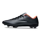 Chuteira de Campo NIKE Mercurial Vapor X FG Preto/Vermelho