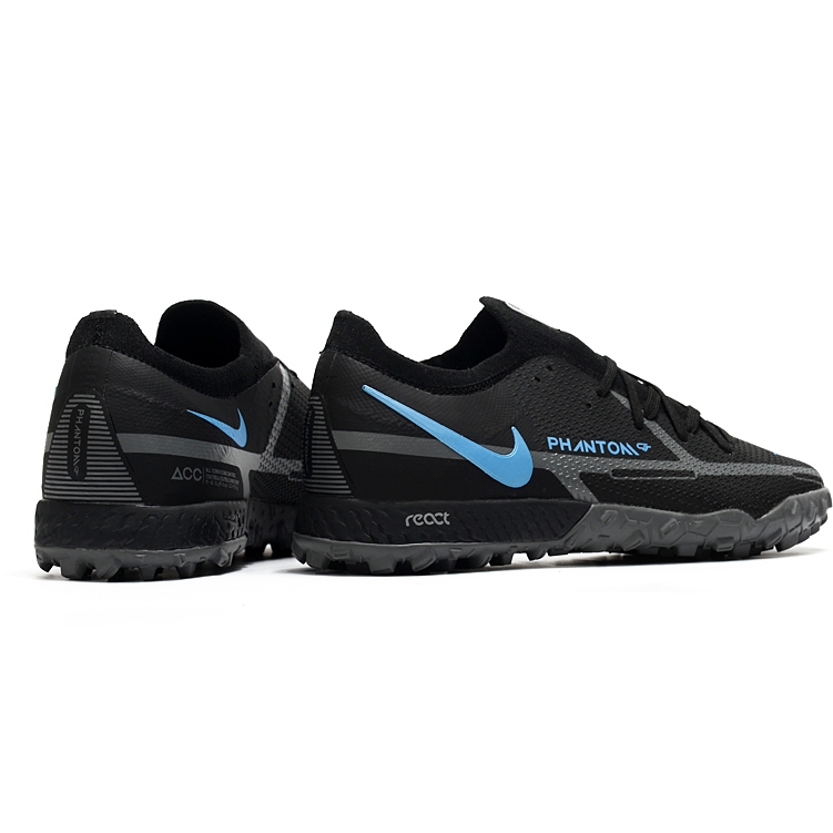 Chuteira Society Nike React Phantom GT2 Elite Black Pack