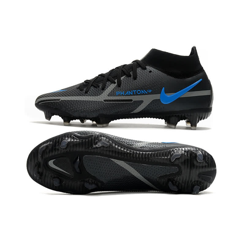 Chuteira Campo NIKE Phantom GT2 Elite DF FG Black Pack