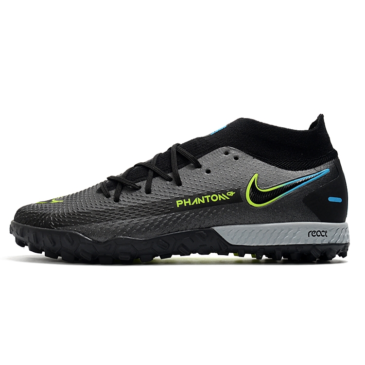 Chuteira Society Nike React Phantom GT Elite DF Black Prism Pack