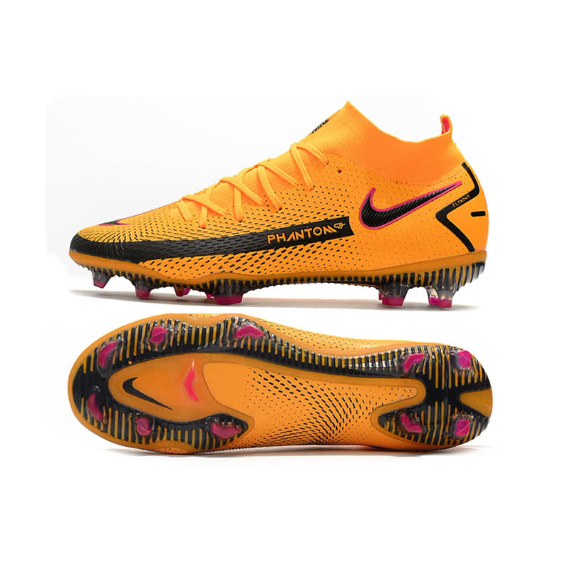 Chuteira Campo NIKE Phantom GT Elite DF FG University Gold