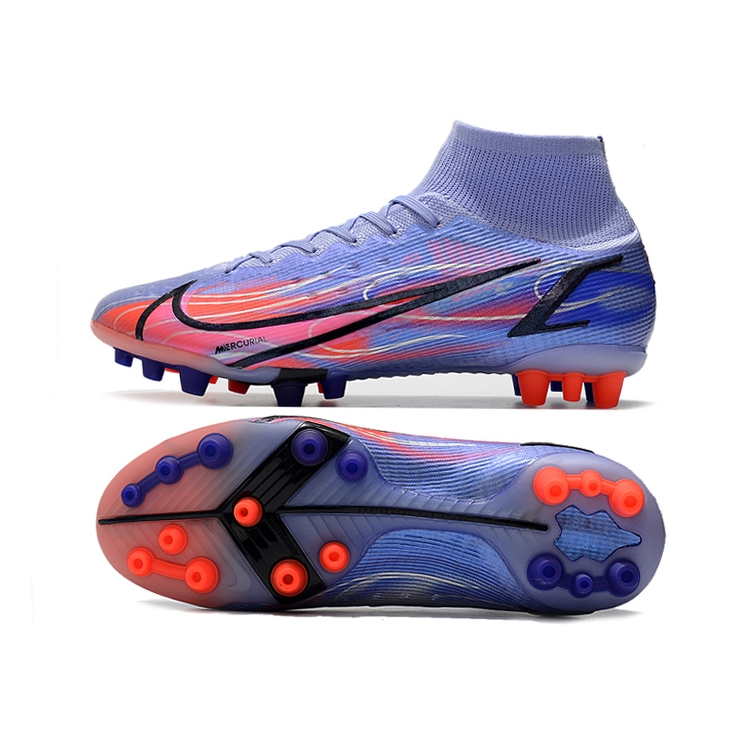 Chuteira Campo NIKE Mercurial Superfly 8 AG Elite Kylian Mbappé Flames