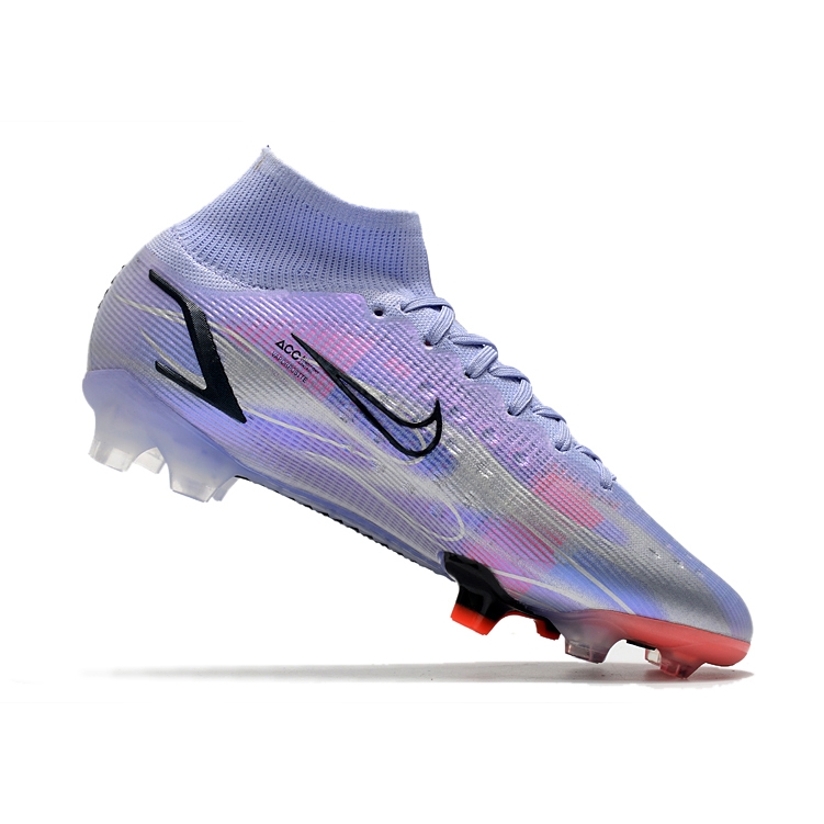 Chuteira Campo NIKE Mercurial Superfly 8 FG Elite Kylian Mbappé Flames