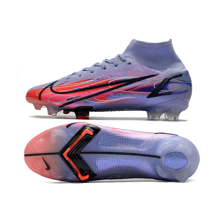 Chuteira Campo NIKE Mercurial Superfly 8 FG Elite Kylian Mbappé Flames