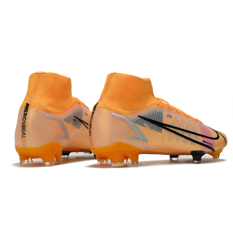 Chuteira Campo NIKE Mercurial Superfly 8 FG Elite Laranja