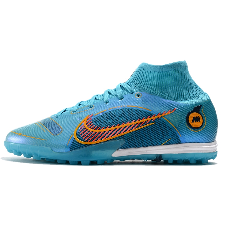 Chuteira Society Nike Mercurial Superfly 8 Elite Blue Print