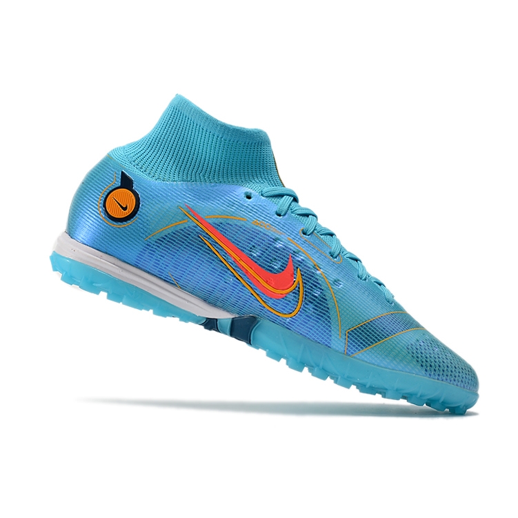 Chuteira Society Nike Mercurial Superfly 8 Elite Blue Print