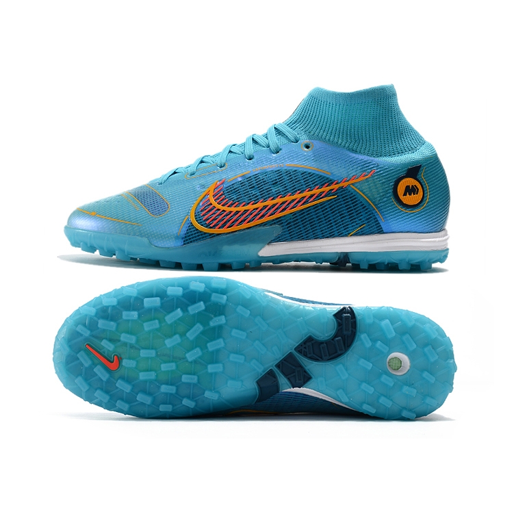 Chuteira Society Nike Mercurial Superfly 8 Elite Blue Print