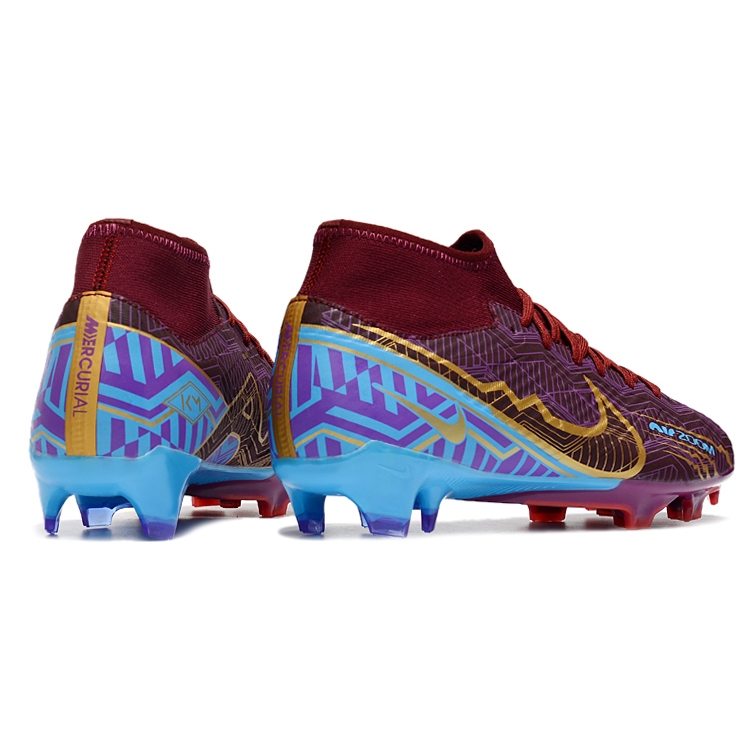 Chuteira Campo NIKE Air Zoom Superfly 9 Academy FG Mabappe Vinho