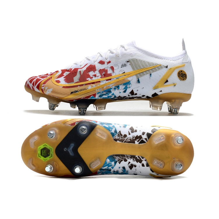 Chuteira Campo NIKE Mercurial Vapor 14 SG Elite Record Breaking CR7