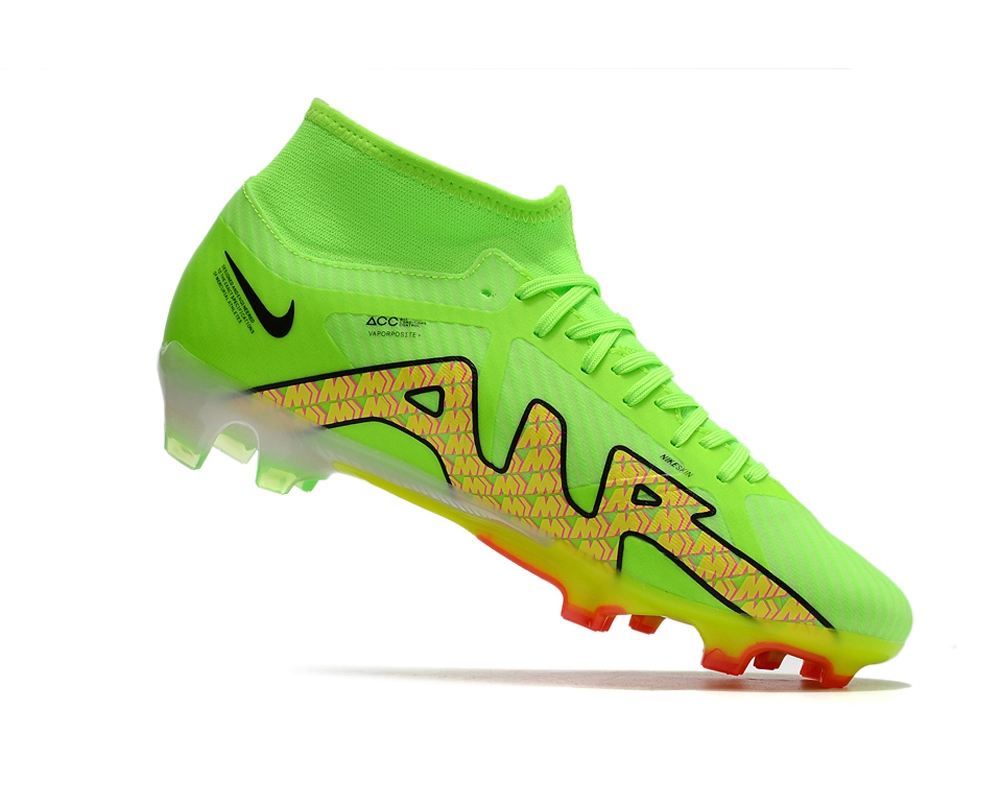 Chuteira Campo NIKE Air Zoom Superfly 9 Academy FG Verde