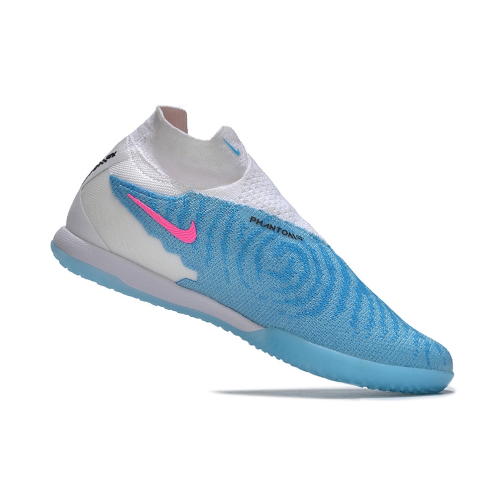 Chuteira Futsal Nike React Phantom GX Elite DF Black Pack