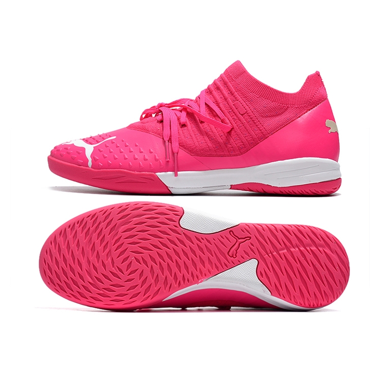 Chuteira PUMA Future Z 1.3 Pro Cage Futsal Rosa