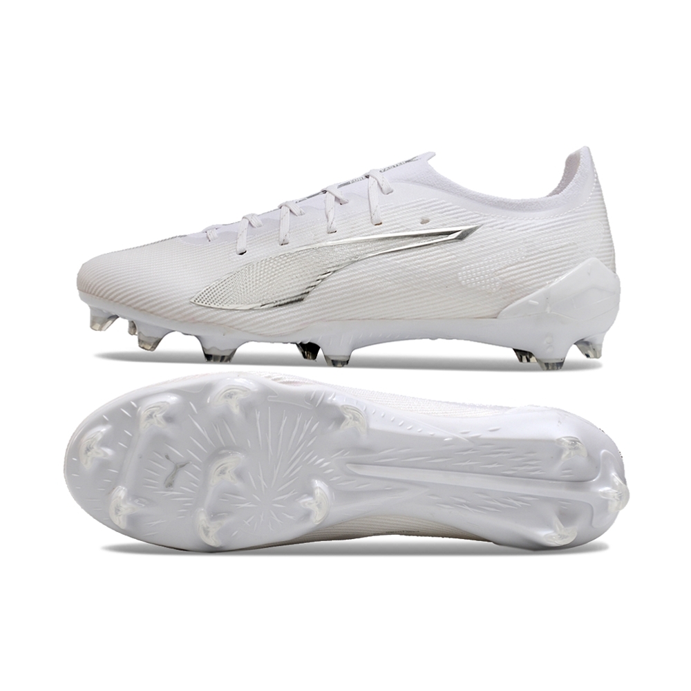 Chuteira Campo Puma Ultra 5 Ultimate FG Whiteout