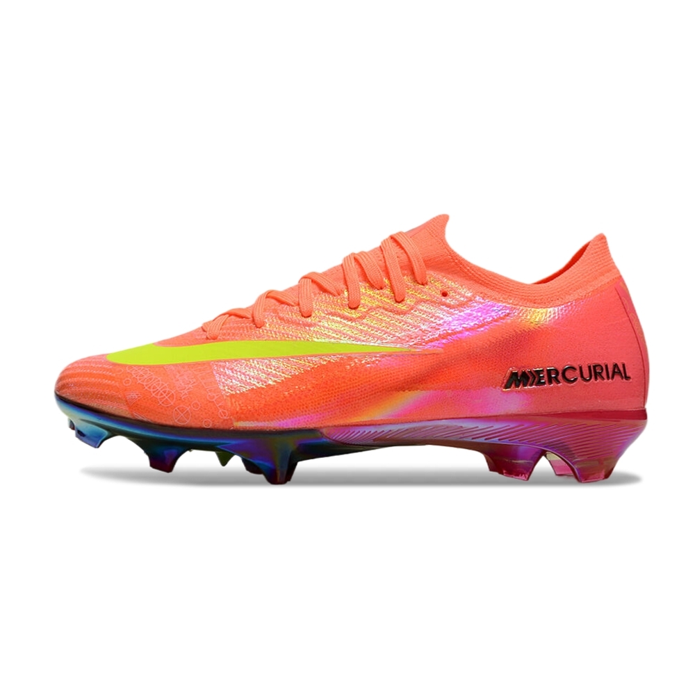 Chuteira de Campo NIKE Air Zoom Mercurial Vapor 16 Elite FG Cosmic Speed 2 Laranja/Amarelo