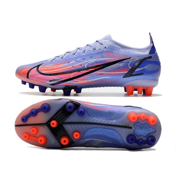 Chuteira Campo NIKE Mercurial Vapor 14 AG Elite Kylian Mbappé Flames