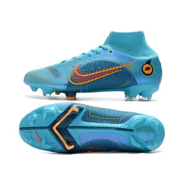 Chuteira Campo NIKE Mercurial Superfly 8 FG Elite Blue Print