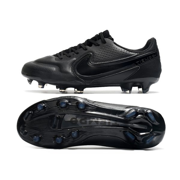 Chuteira Campo NIKE Tiempo Legend 9 Elite FG Blackout