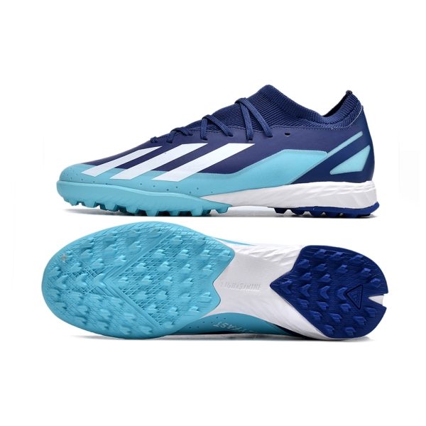 Chuteira Society ADIDAS X CrazyFast.3 Marine Rush