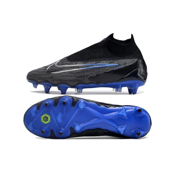 Chuteira Campo NIKE Phantom GX Elite DF SG Anti-Clog Black Pack