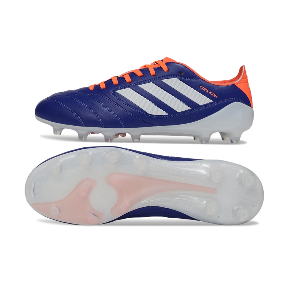 Chuteira Campo ADIDAS Copa Mundial Icon II FG Azul Laranja