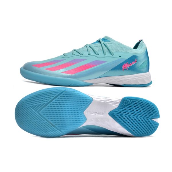 Chuteira Futsal ADIDAS X CrazyFast.1 Messi Bienvenido A Miami