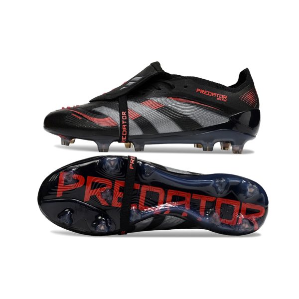 Chuteira Campo ADIDAS Predator Elite Tongue 25 FG Stealth Victory