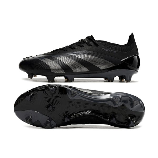 Chuteira Campo ADIDAS Predator Elite FG Black Pack