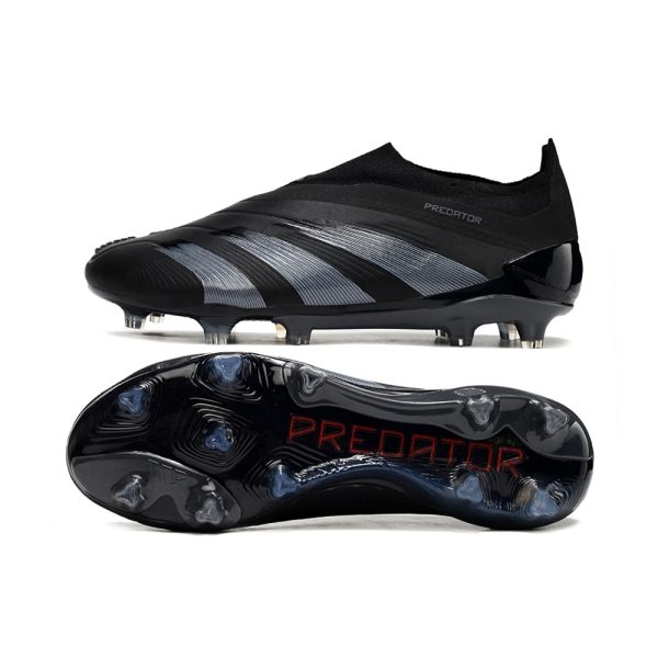 Chuteira Campo ADIDAS Predator Elite LL FG Black Pack