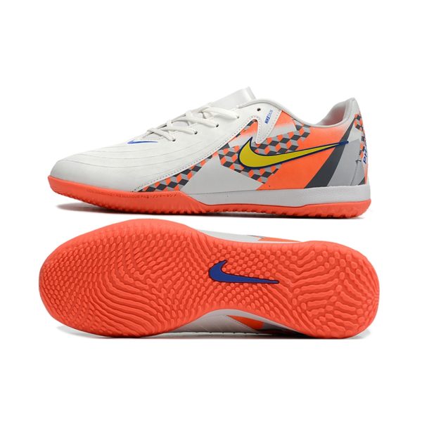 Chuteira Futsal Nike React Phantom GX II Academy Barna