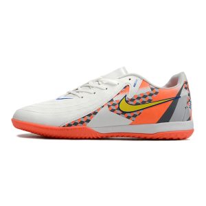 Chuteira Futsal Nike React Phantom GX II Academy Barna