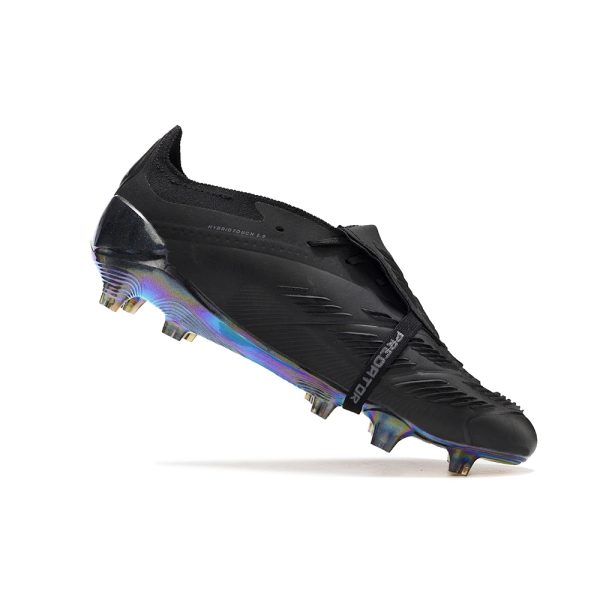 Chuteira Campo ADIDAS Predator Elite Tongue FG Black Pack