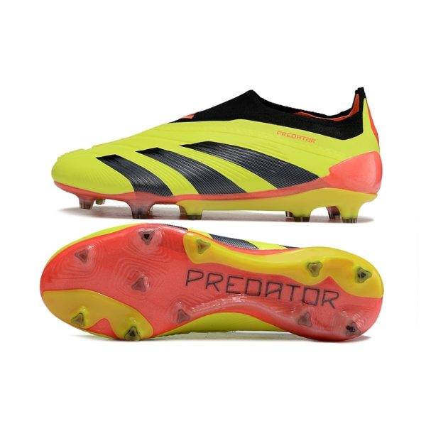 Chuteira Campo ADIDAS Predator Elite LL FG Energy Citrus