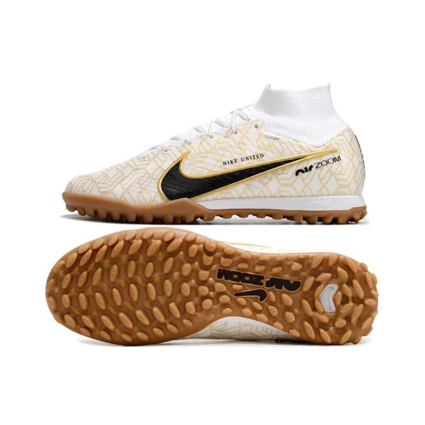 Chuteira Society NIKE Air Zoom Mercurial Superfly 9 Elite United Golden