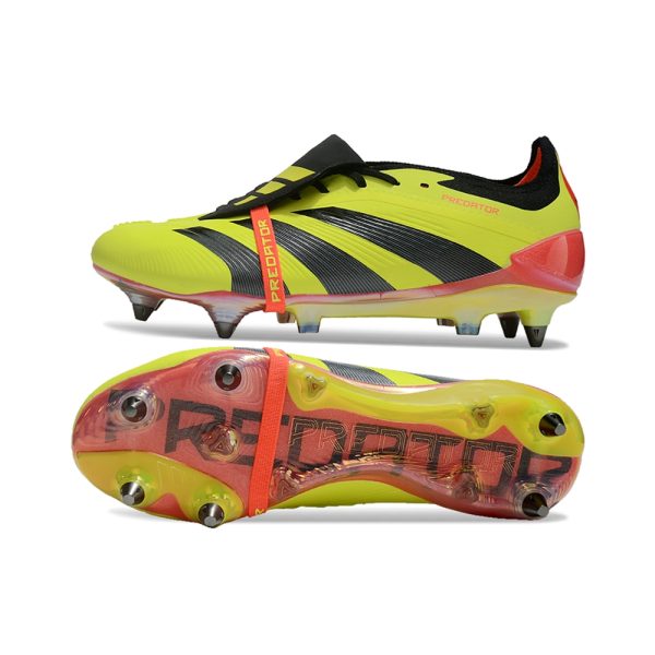 Chuteira Campo ADIDAS Predator Elite Tongue SG Energy Citrus