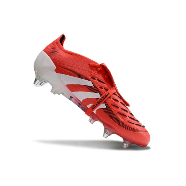 Chuteira Campo ADIDAS Predator Elite Tongue 25 SG Pure Victory