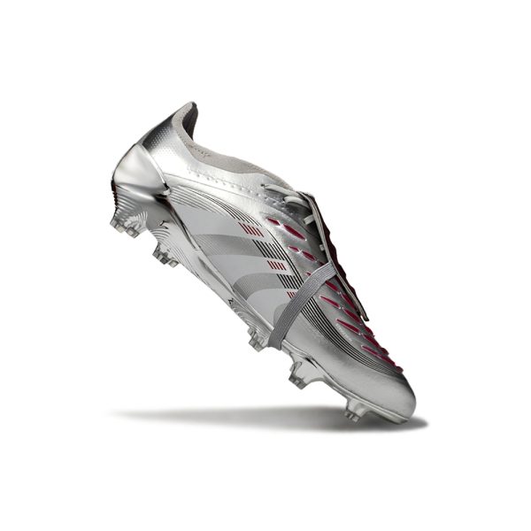 Chuteira Campo ADIDAS Predator Elite Tongue 25 FG Bellingham Chrome Dream