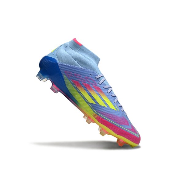 Chuteira Campo ADIDAS F50 Cano Medio Pro FG Celestial Victory