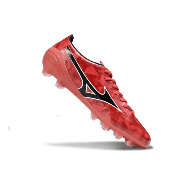 Chuteira Campo Mizuno Alpha II Made in Japan Ruby