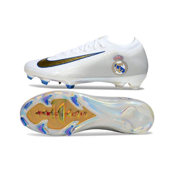 Chuteira Campo NIKE Air Zoom Mercurial Vapor 16 Elite FG Real Madrid