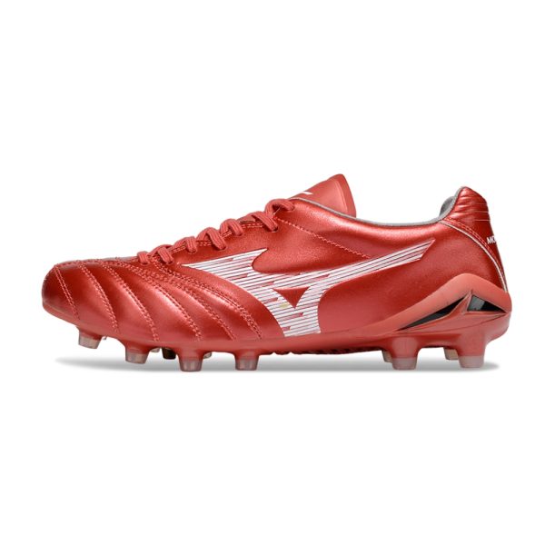 Chuteira Campo Mizuno Morelia 4 Neo FG Ruby