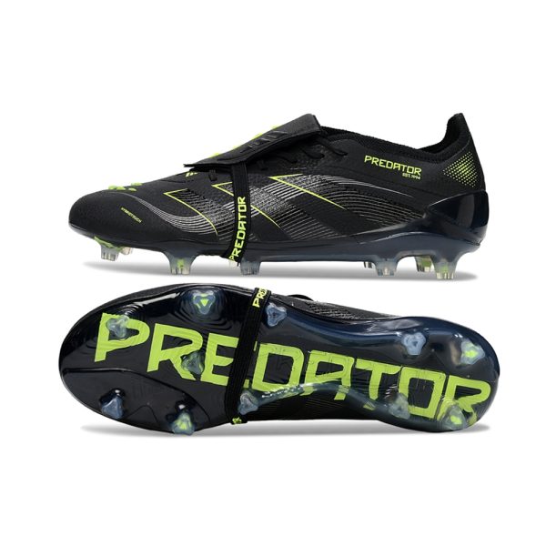 Chuteira Campo ADIDAS Predator Elite Tongue 25 FG Electric Stealth