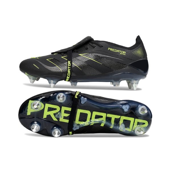 Chuteira Campo ADIDAS Predator Elite Tongue 25 SG Electric Stealth