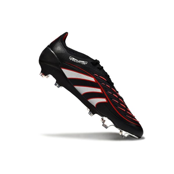 Chuteira Campo ADIDAS Predator Elite 25 FG Obsidian Strike