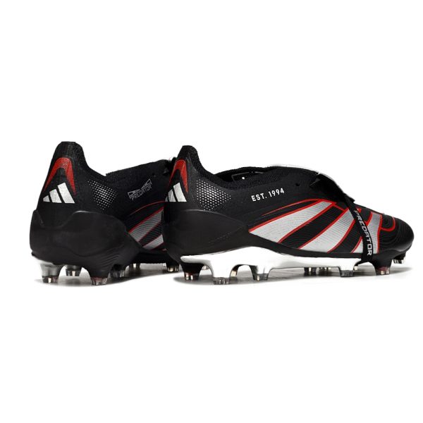 Chuteira Campo ADIDAS Predator Elite Tongue 25 FG Obsidian Strike