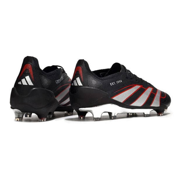 Chuteira Campo ADIDAS Predator Elite 25 FG Obsidian Strike
