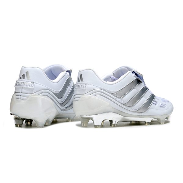 Chuteira Campo ADIDAS Predator Precision FG Made in Germany Silver Strike