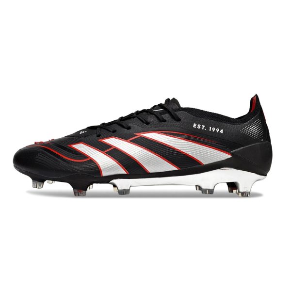 Chuteira Campo ADIDAS Predator Elite 25 FG Obsidian Strike