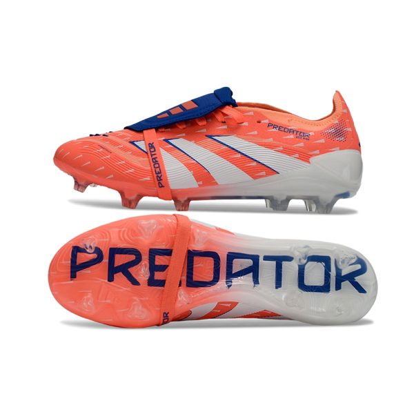 Chuteira Campo ADIDAS Predator Elite Tongue 25 FG Coral Blaze